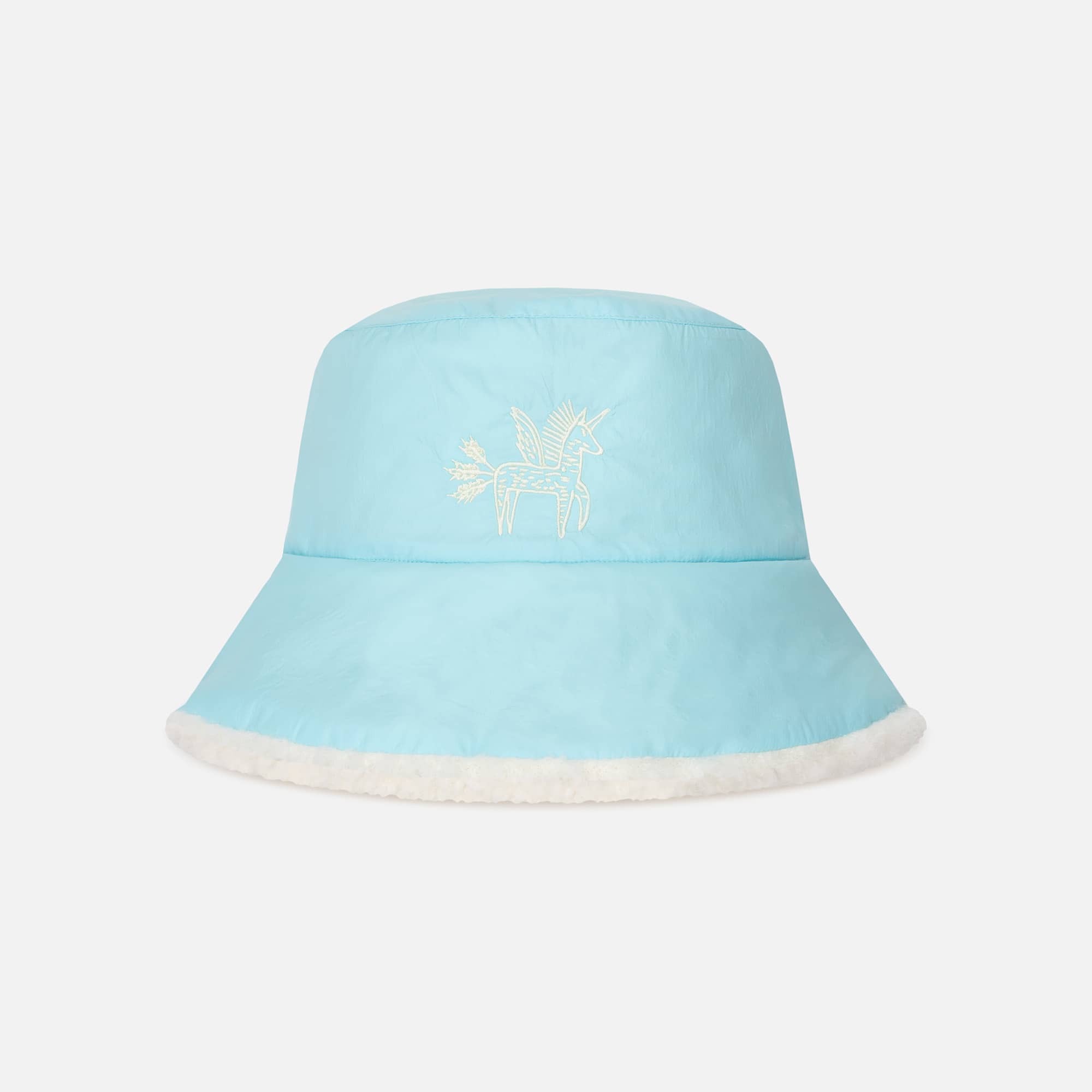 Antarctica Azure Blue Bucket Hat | Sustainable Unisex Hat by