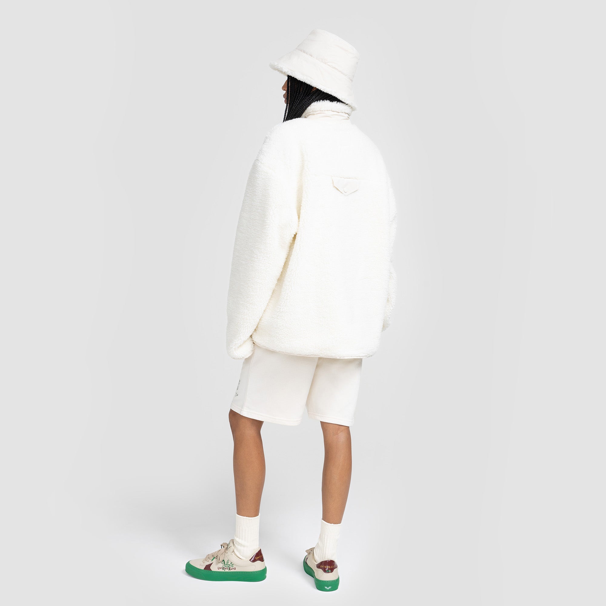 Antarctica Off - White Sustainable Bucket Hat - Unisus Club