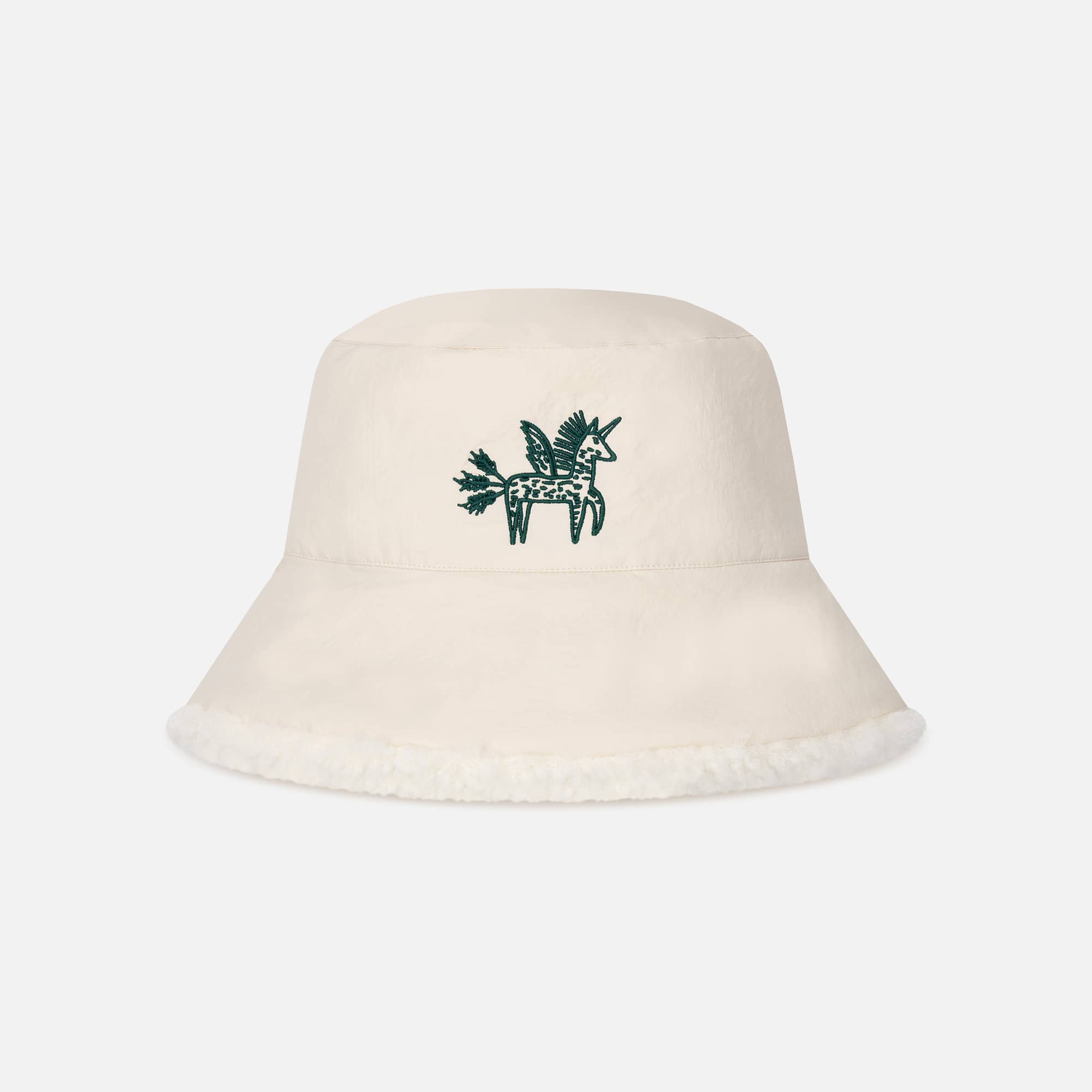 Antarctica Off - White Sustainable Bucket Hat - Unisus Club